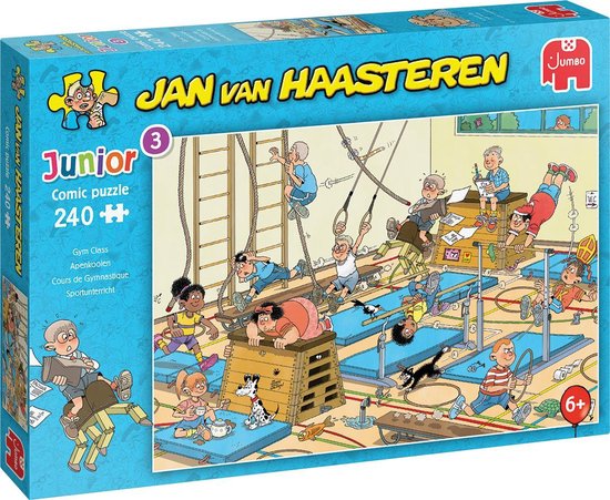 De 6 leuke Jan van Haasteren Junior kinderpuzzels 2023