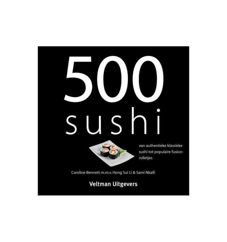 De 5 beste kookboeken met Sushi in de hoofdrol 2023